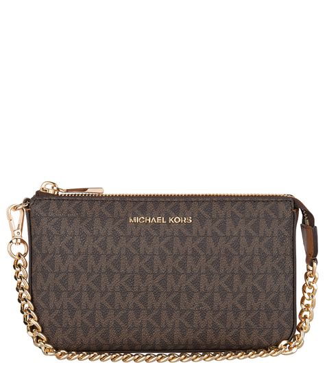 michael kors md chain pochette|michael kors empire chain link.